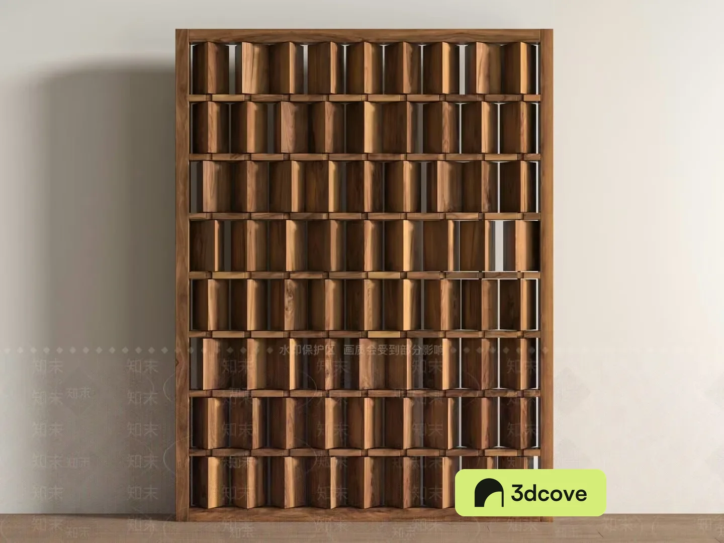 A Wooden Bookshelf