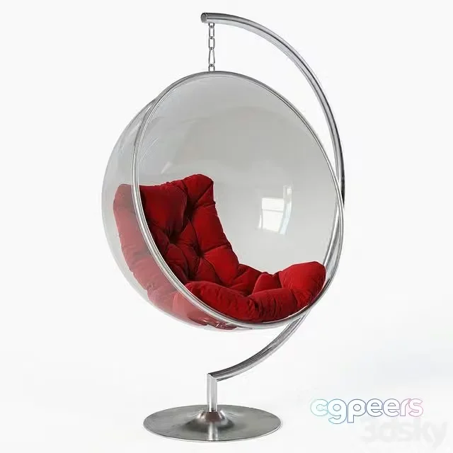 3ds Max Free – Bubble chair by Eero Aarnio