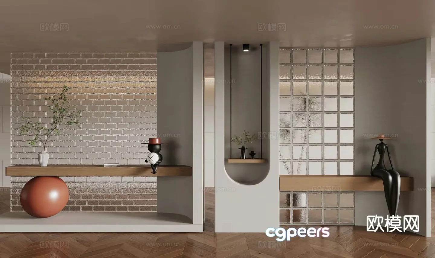 Modern Interior Design 3D Model – 15918 – VRAY Render