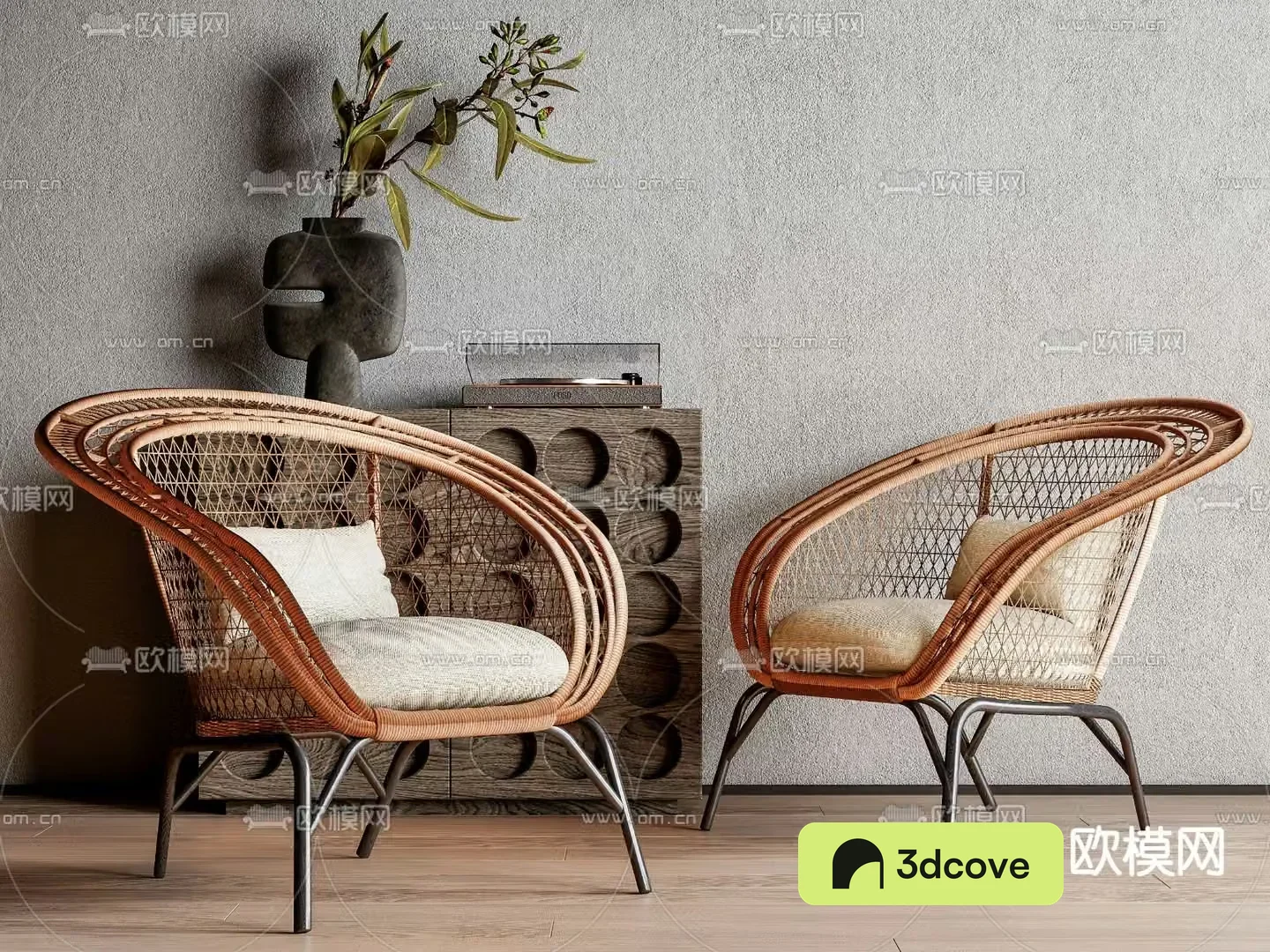 Outdoor chair rattan chair