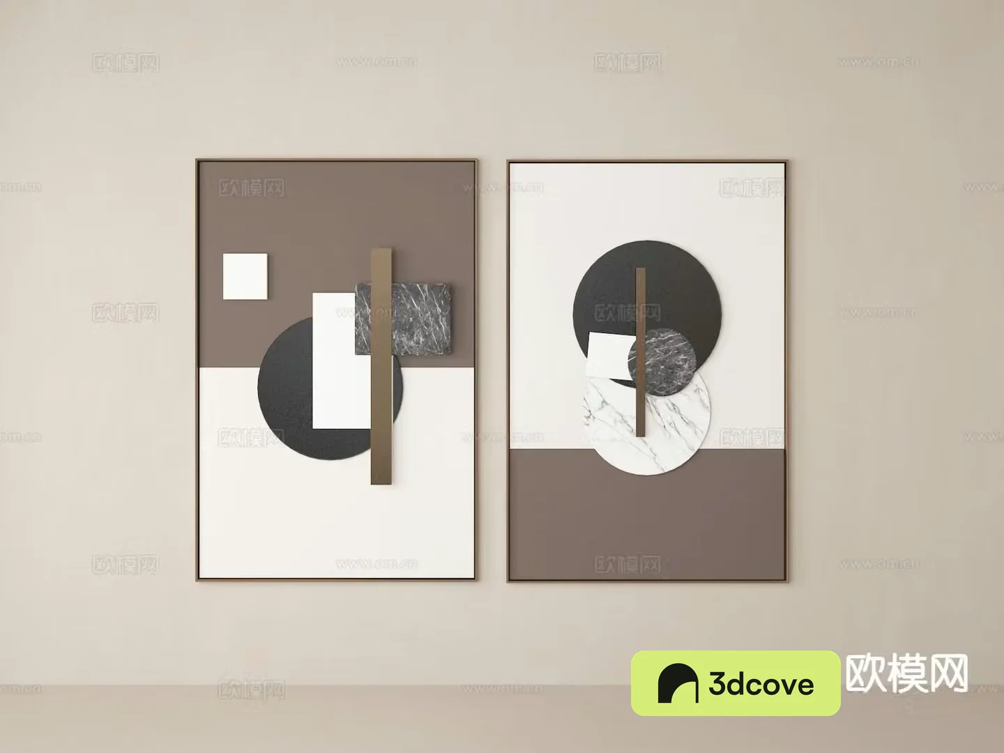 Art hanging painting three-dimensional painting decorative painting