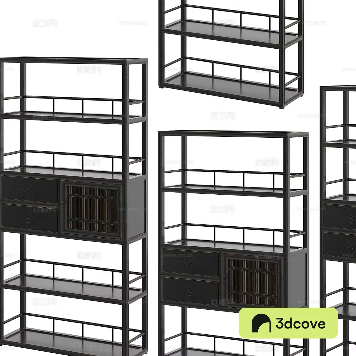 Nordic decorative cabinet shelf