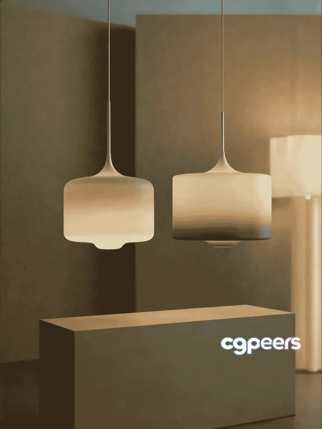 Modern Light Fixtures 3D Model – 18052 – VRAY Render