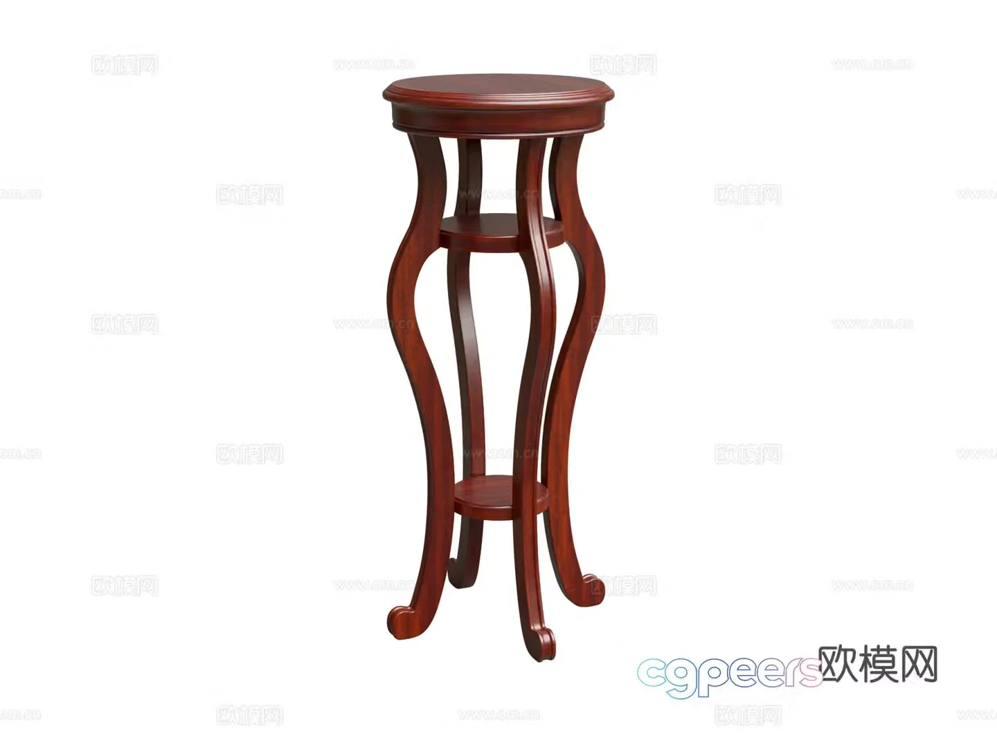 American flower stand 3D model
