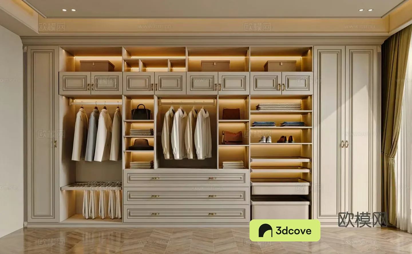 French cloakroom