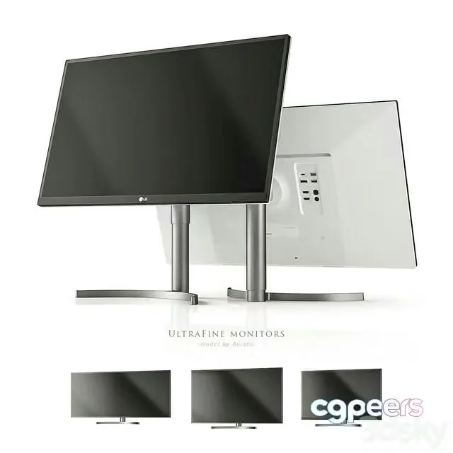 3ds Max Free – Lg UltraFine monitors