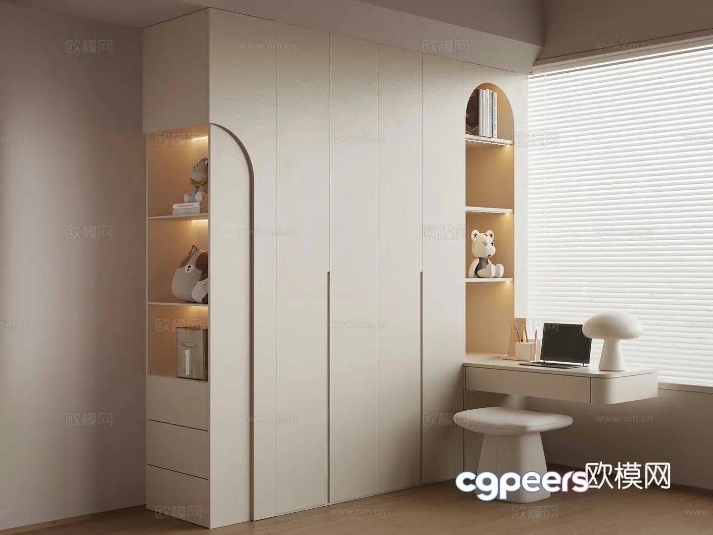 Wardrobe Modern Wardrobe 3d Model