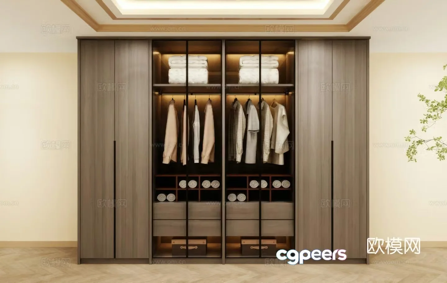 Wardrobe design Wardrobe renderings Wardrobe wardrobe design Wardrobe cabinet 3d model