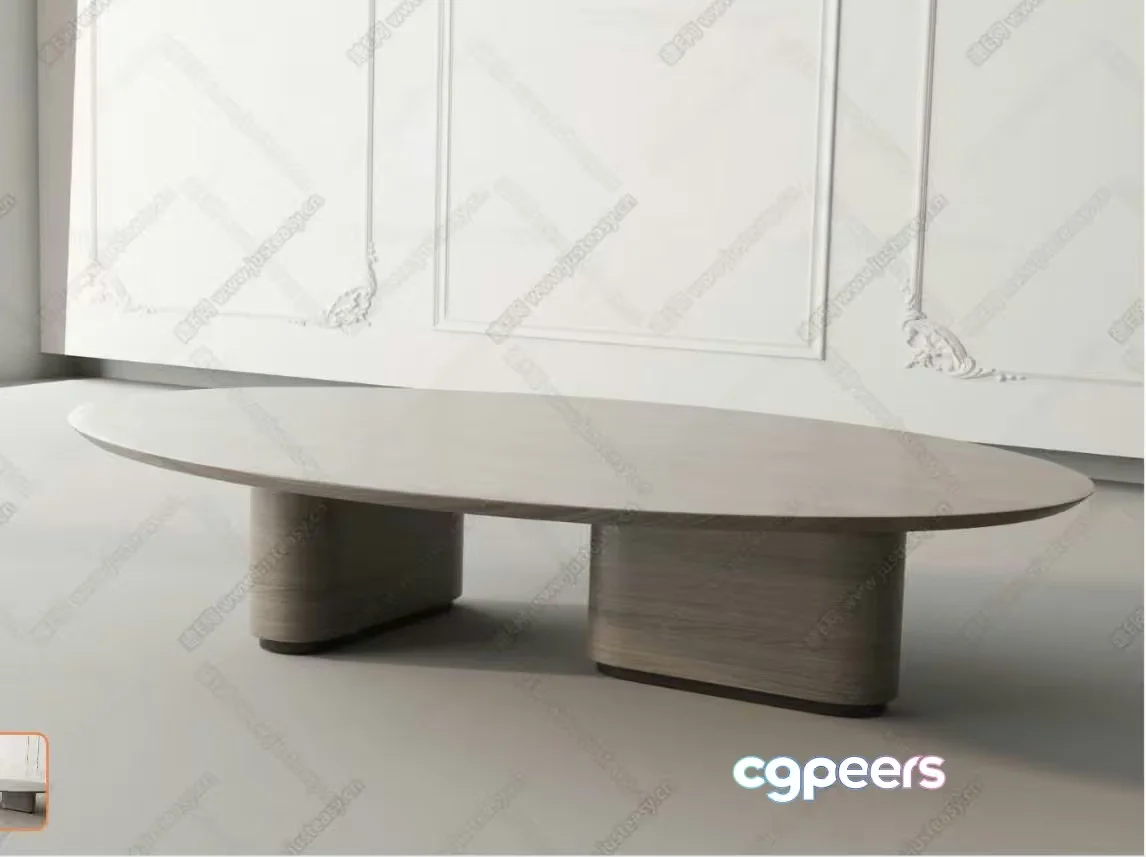 Modern Coffee Table 3D Model – 19267 – VRAY Render