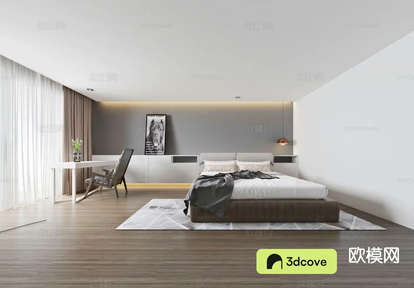 Modern bedroom master bedroom