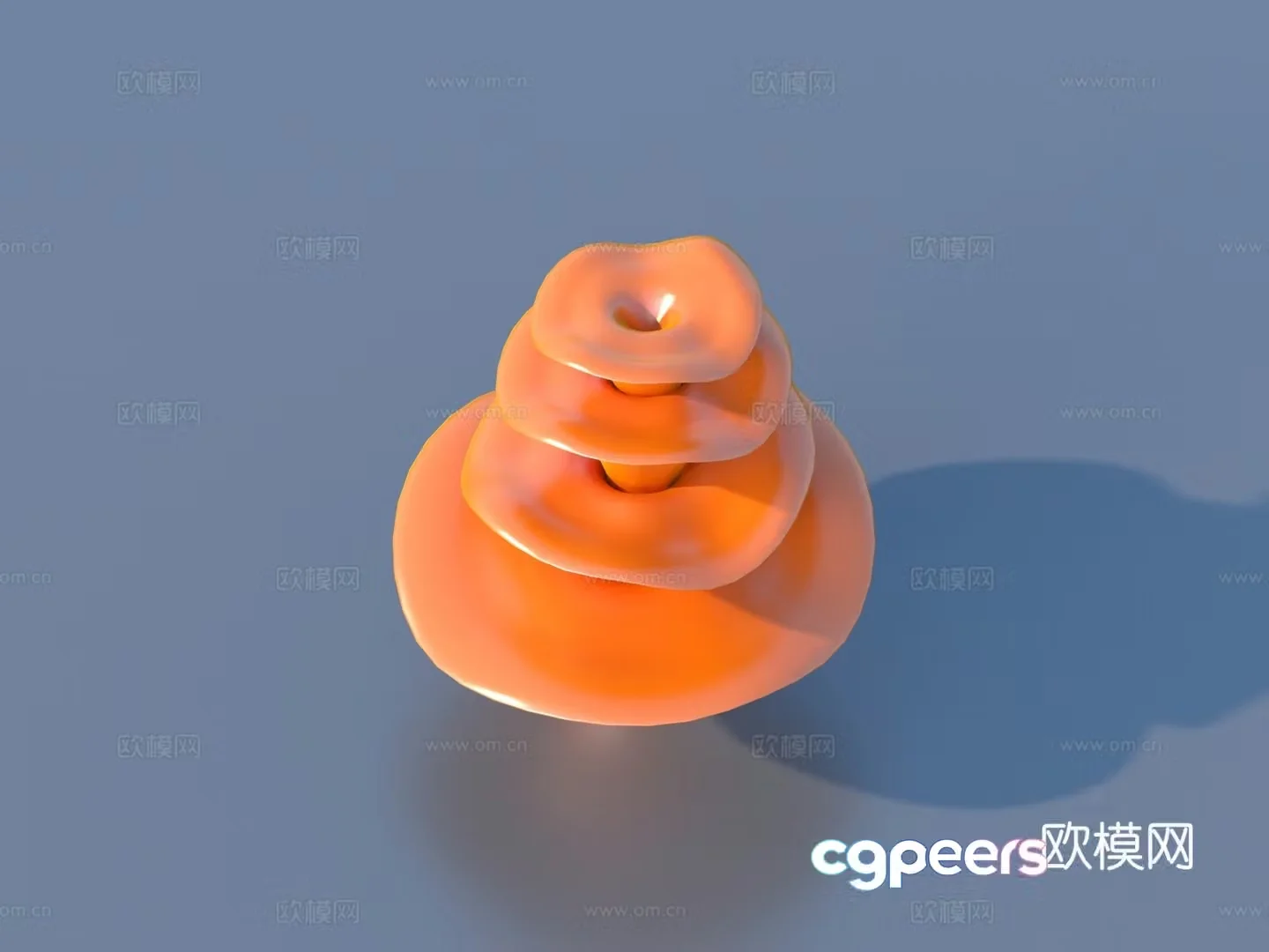 Coral Aquatic Plant Underwater World 3D Model