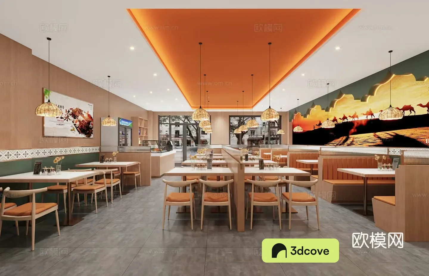 Modern restaurant