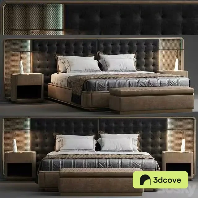 The visionnaire Ripley bed