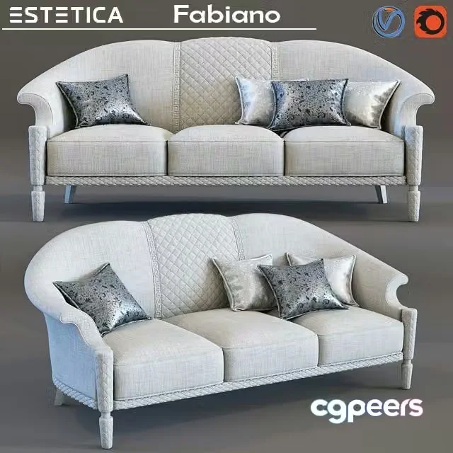 3ds Max Free – Estetica Fabiano, sofa