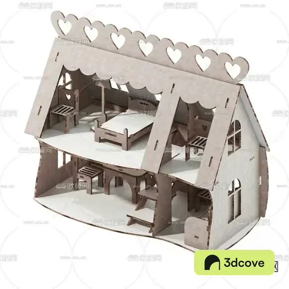 A Cardboard Dollhouse