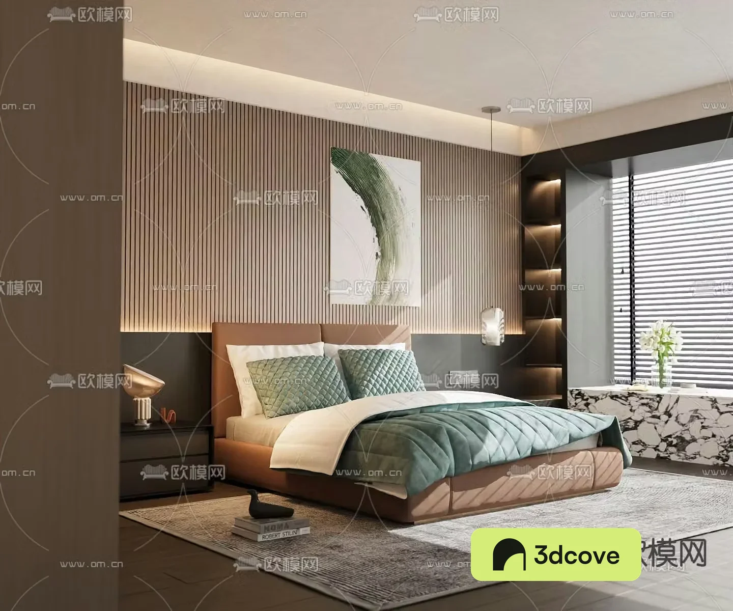 Italian double bed