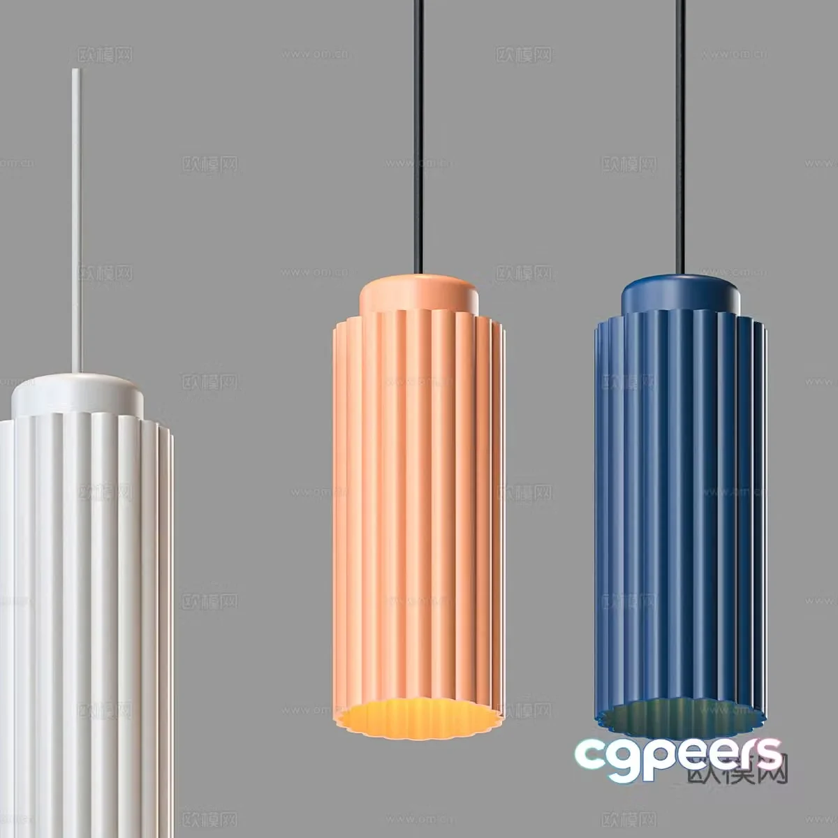 Modern simple chandeliers chandeliers simple chandeliers dining chandeliers living room chandeliers lamps 3D model