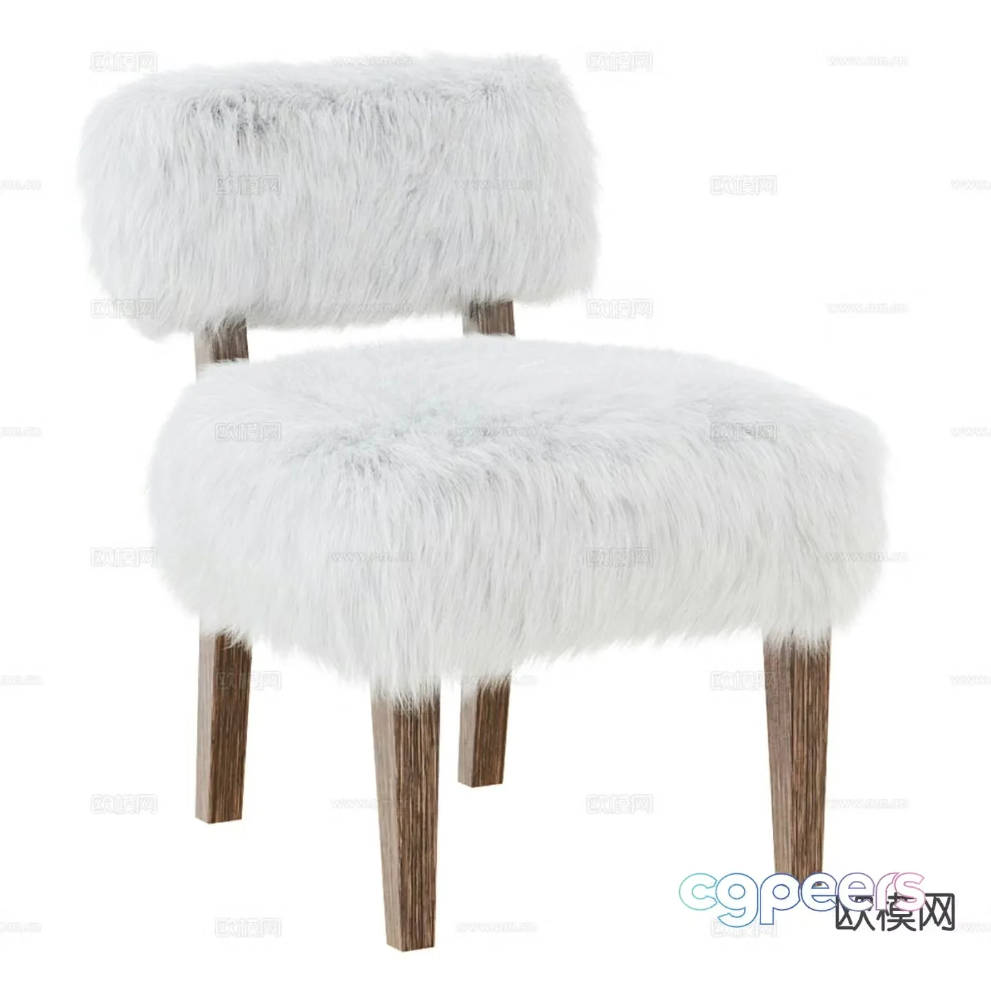 Modern leisure chair 3d model