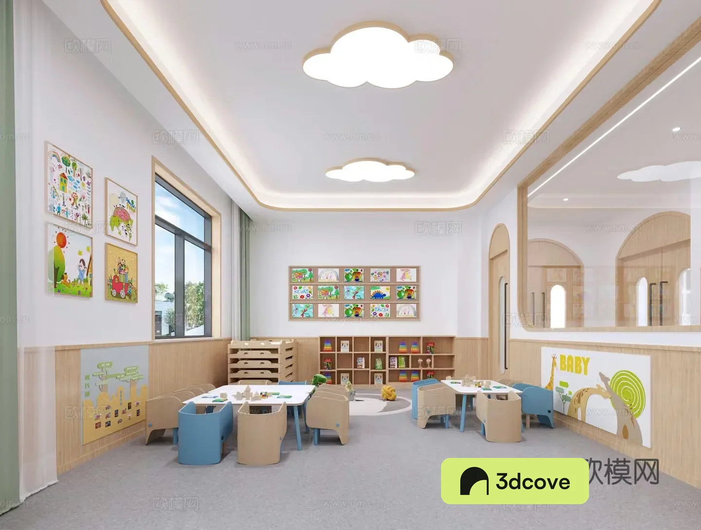 Kindergarten classroom