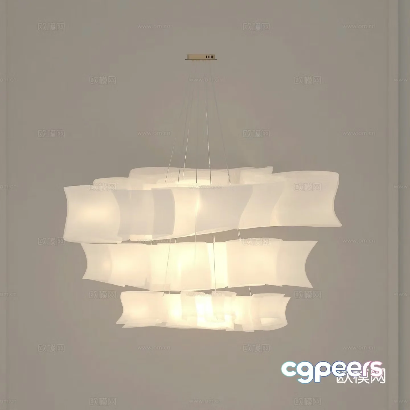 Lamps Chandelier Lighting Decorative Lights 3D Model