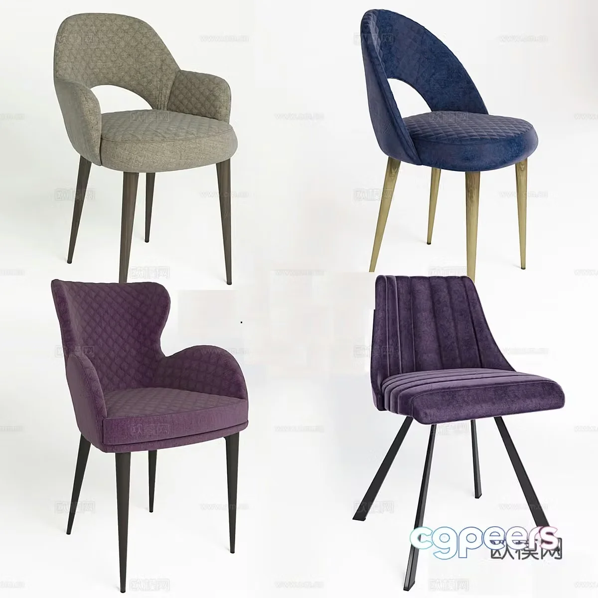 Deep House Chair 23d Model
