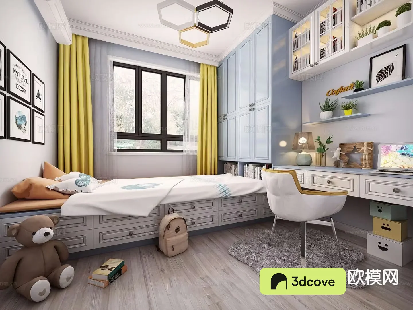 Modern tatami children’s room
