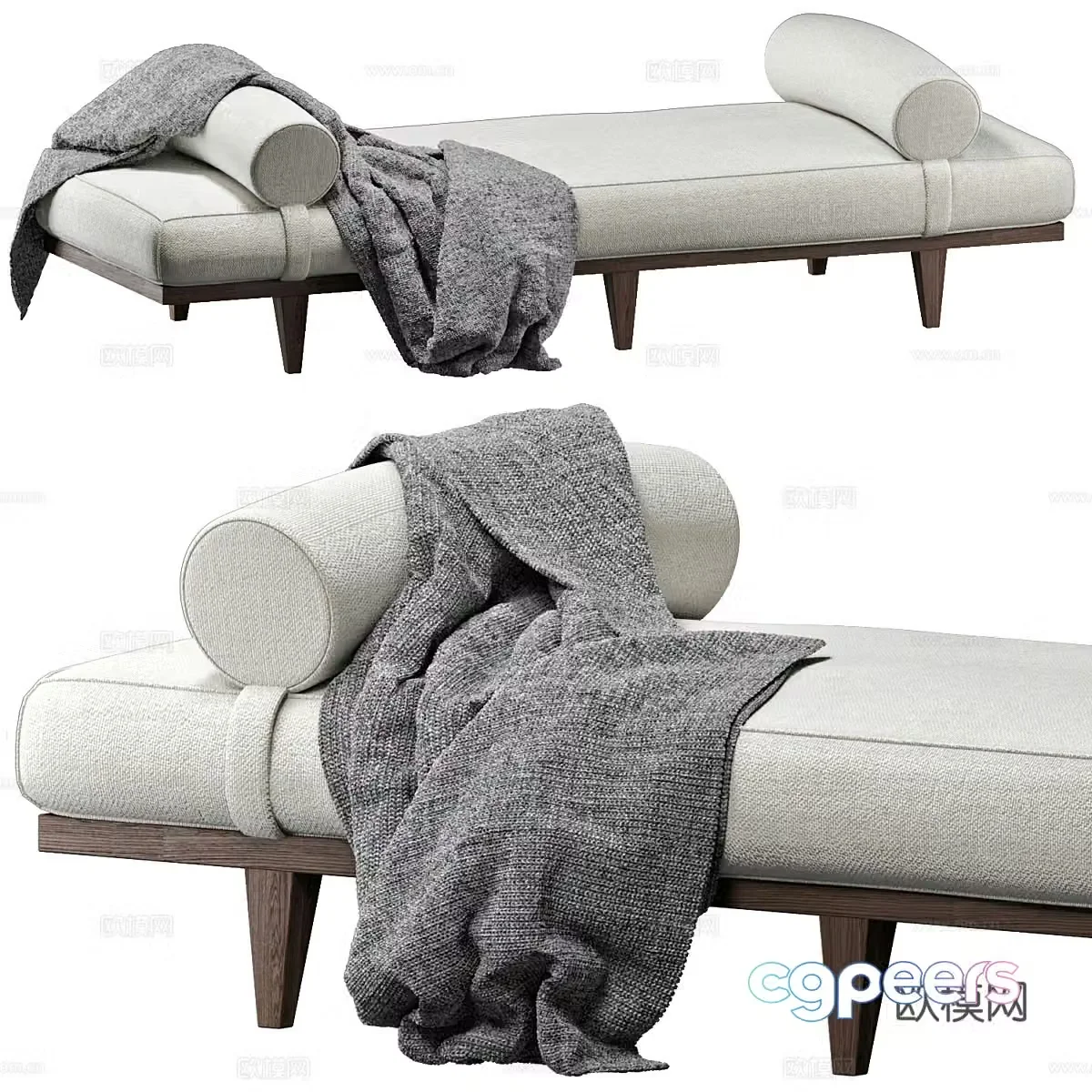 New Chinese EDALE cazarina sofa stool 3D model