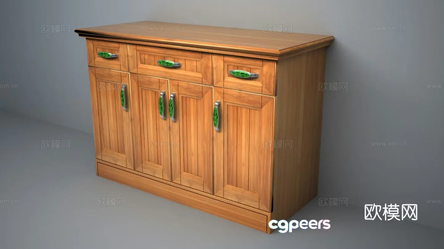 Storage cabinet 3d model