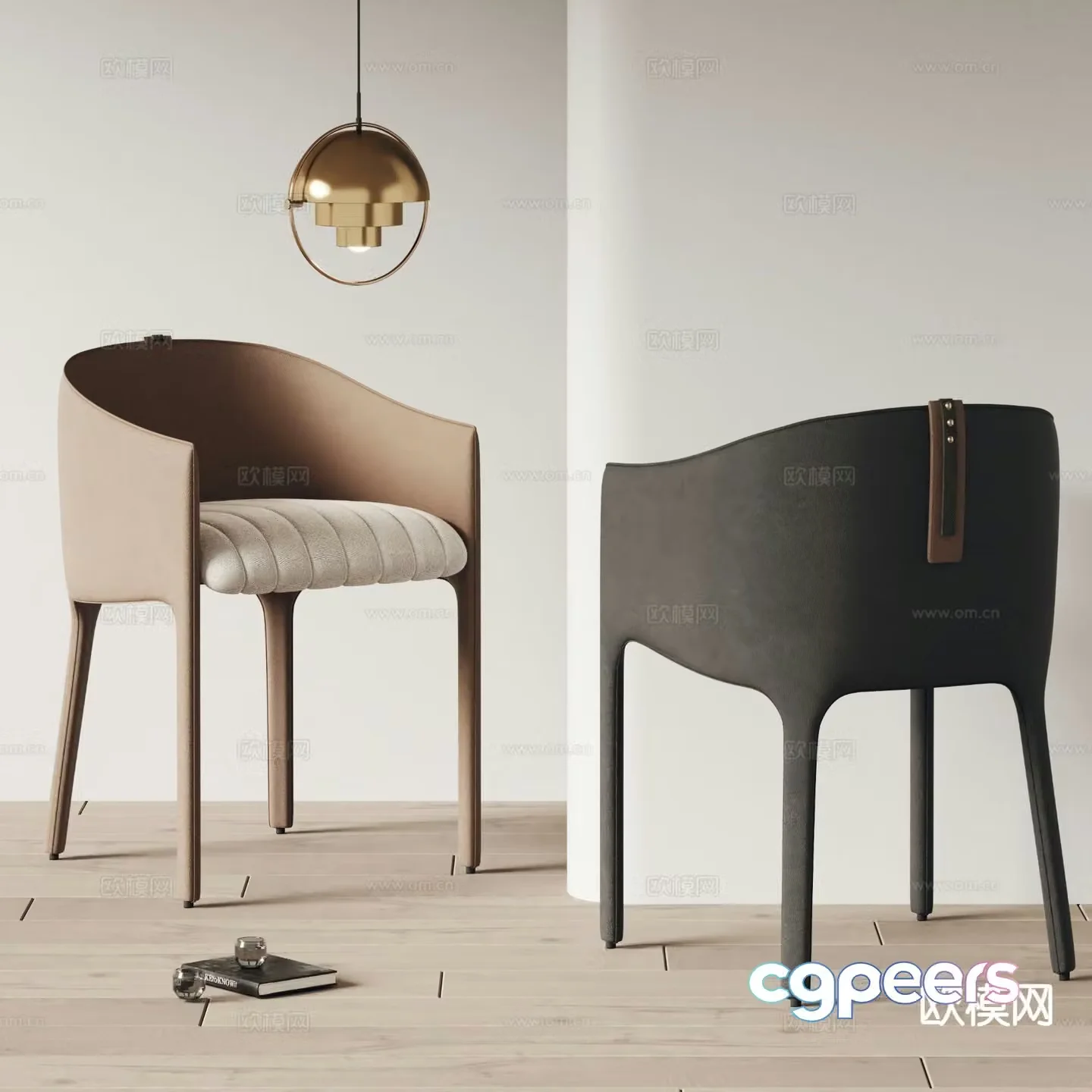 BARRY chair leisure chair 3d model
