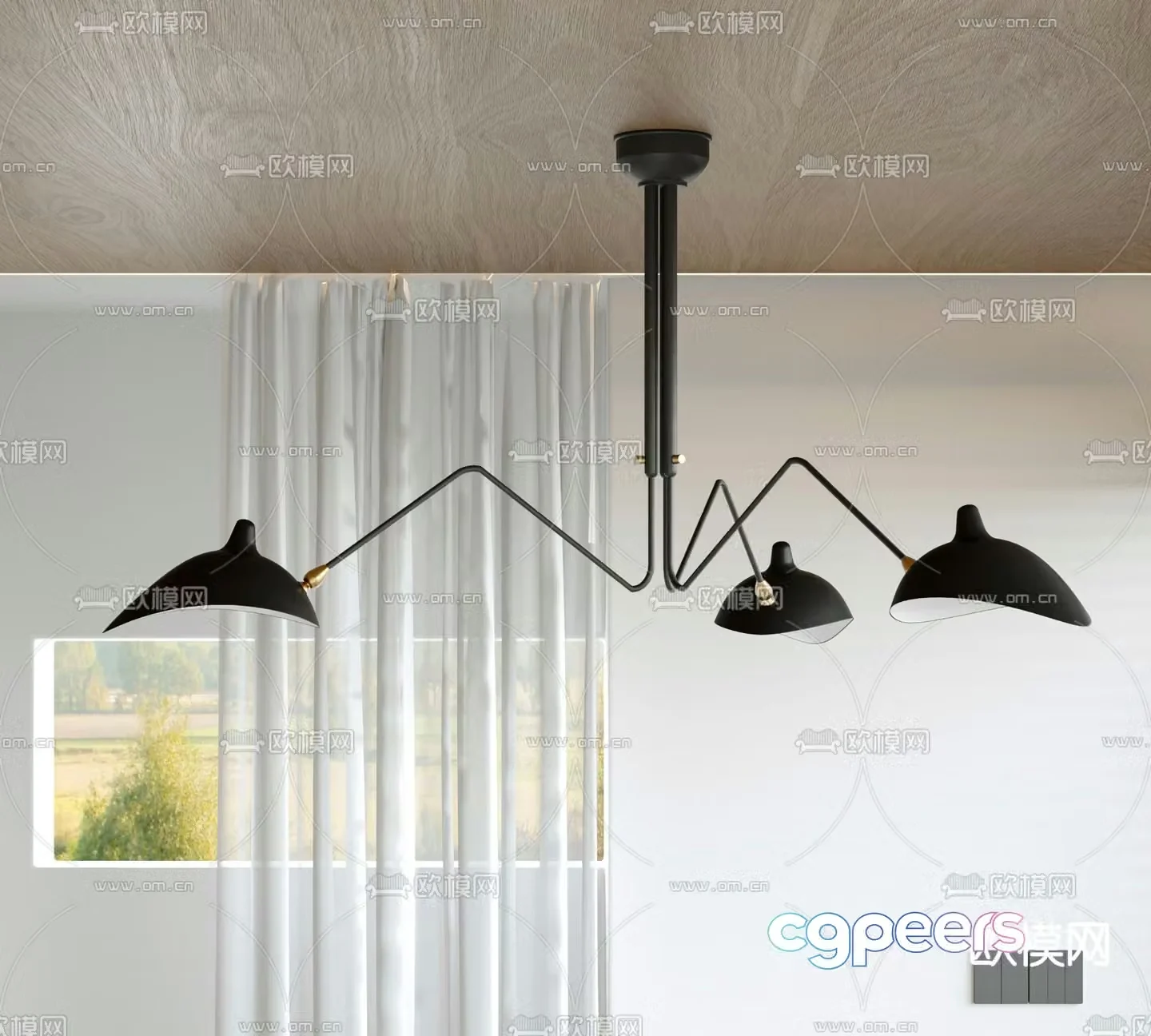 Chandelier Creative Chandelier 3d Model