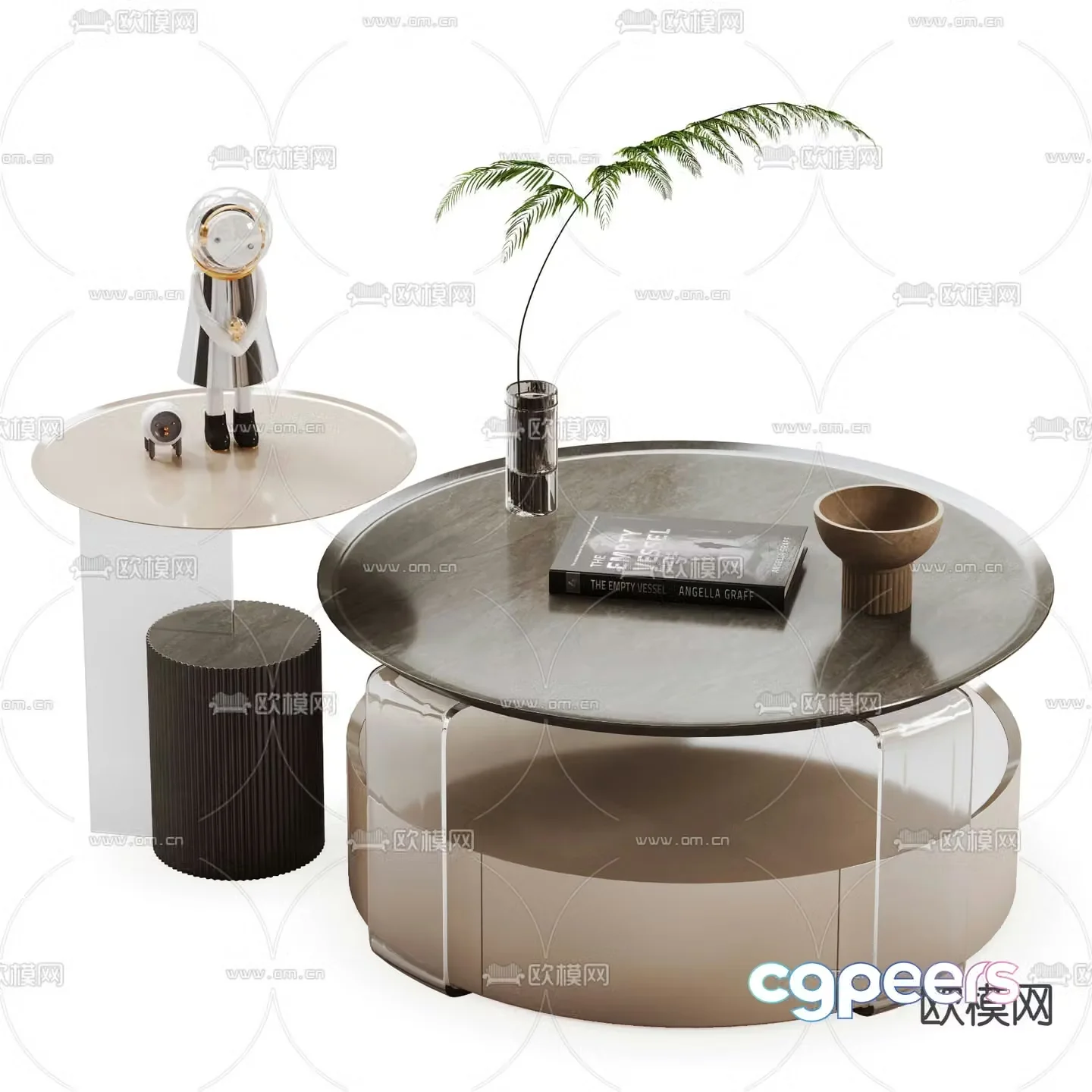 3D model of mother-in-law coffee table