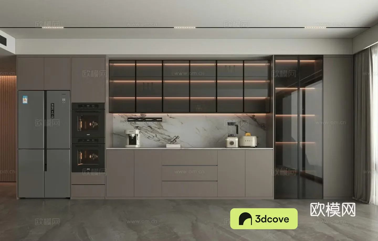 Modern wine cabinet