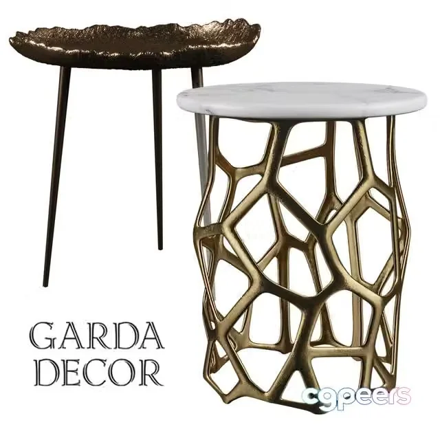 3ds Max Free – Coffee table garda decor