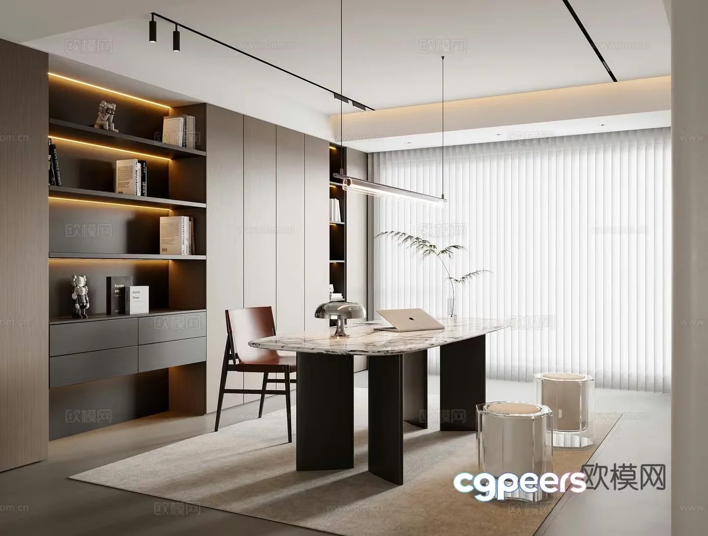 Italian study 3D model