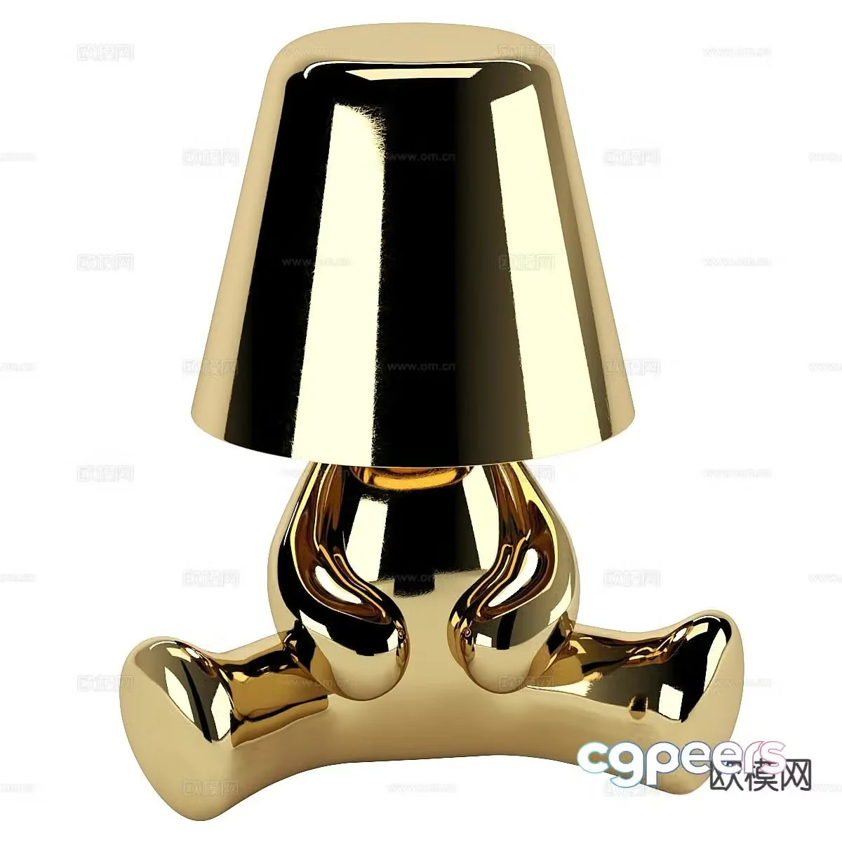 Cartoon desk lamp children’s desk lamp 3d model