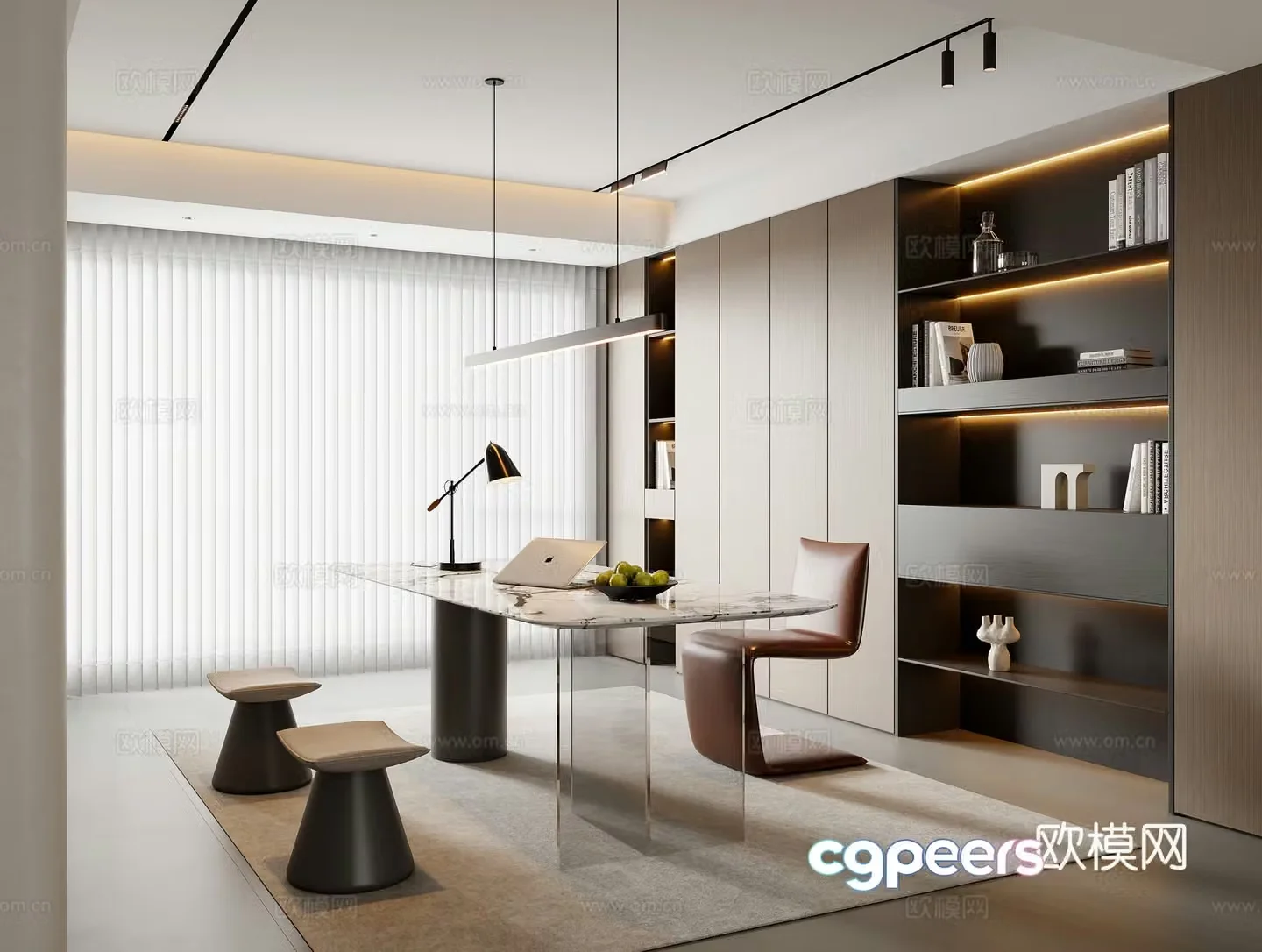 Italian study 3D model