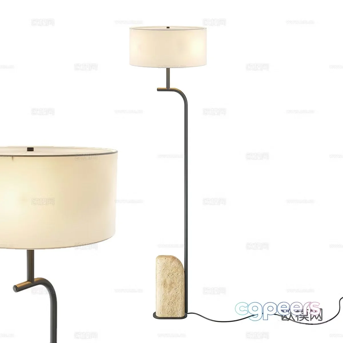 Floor lamp 3d model