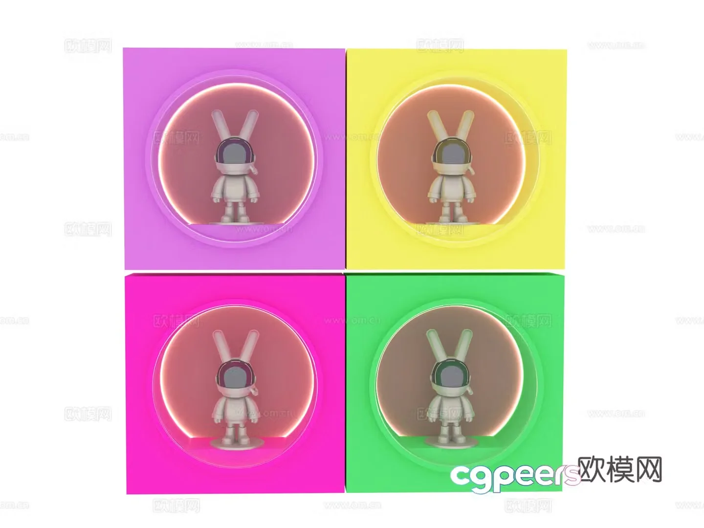 Daily necessities Robot figure 3D model