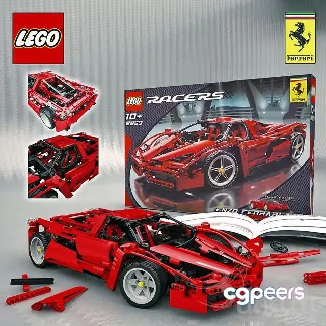 3ds Max Free – LEGO FERRARI ENZO