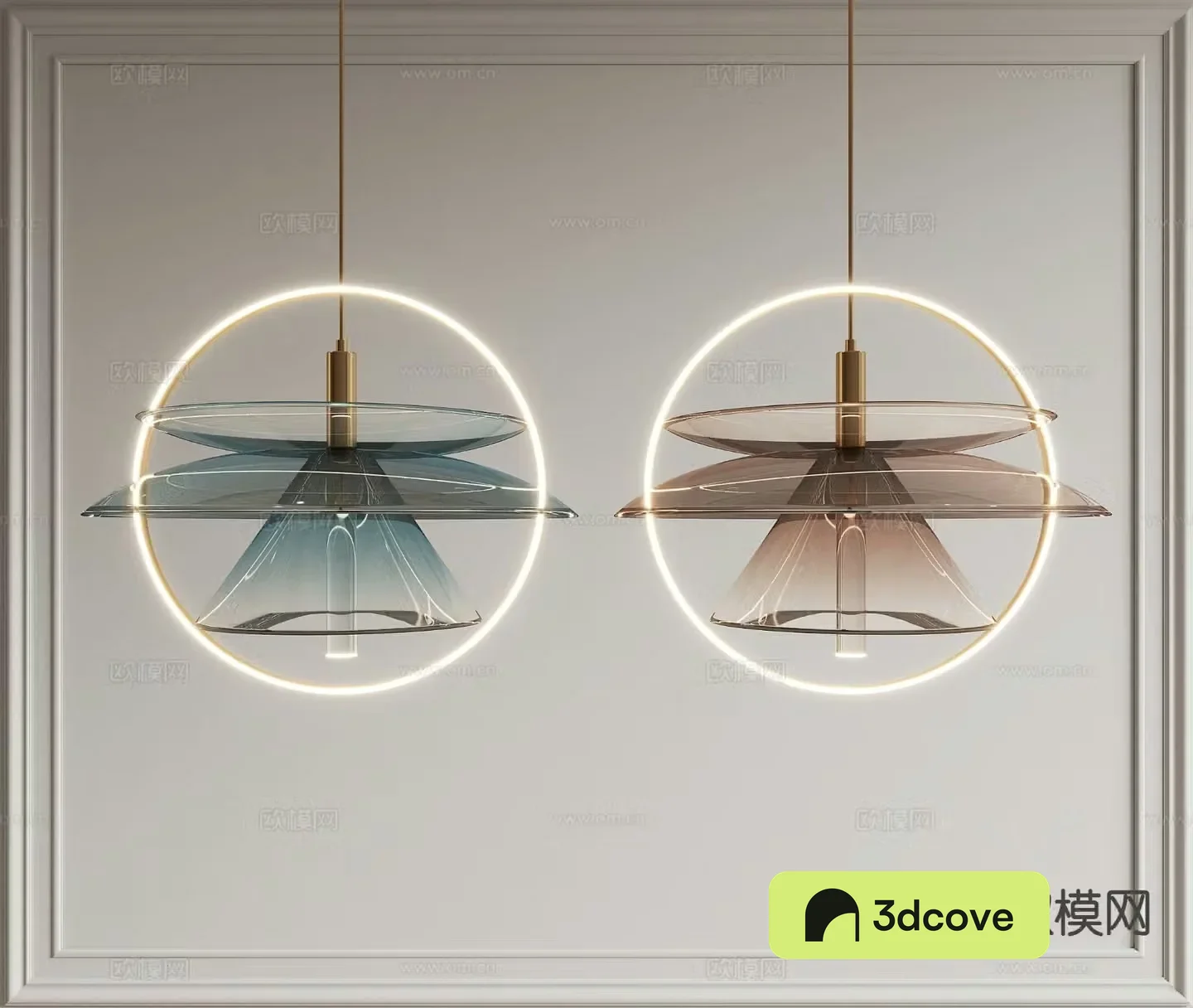 Modern chandelier glass chandelier