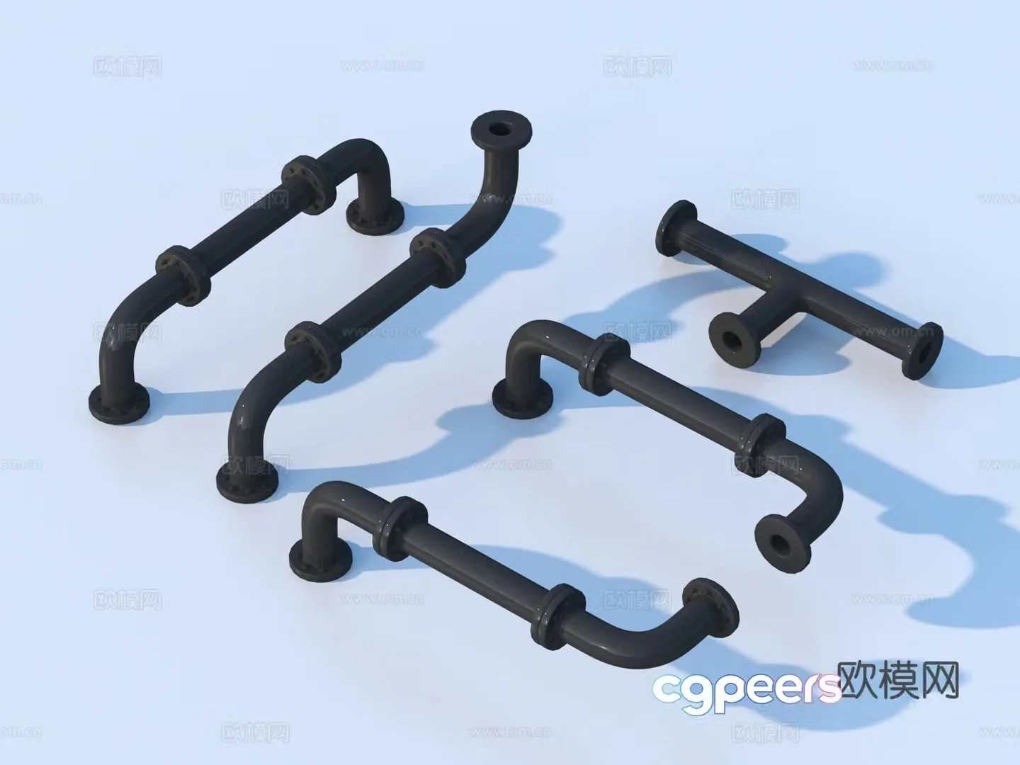 Bucket Excavator Bucket Digger Claw 3D Model