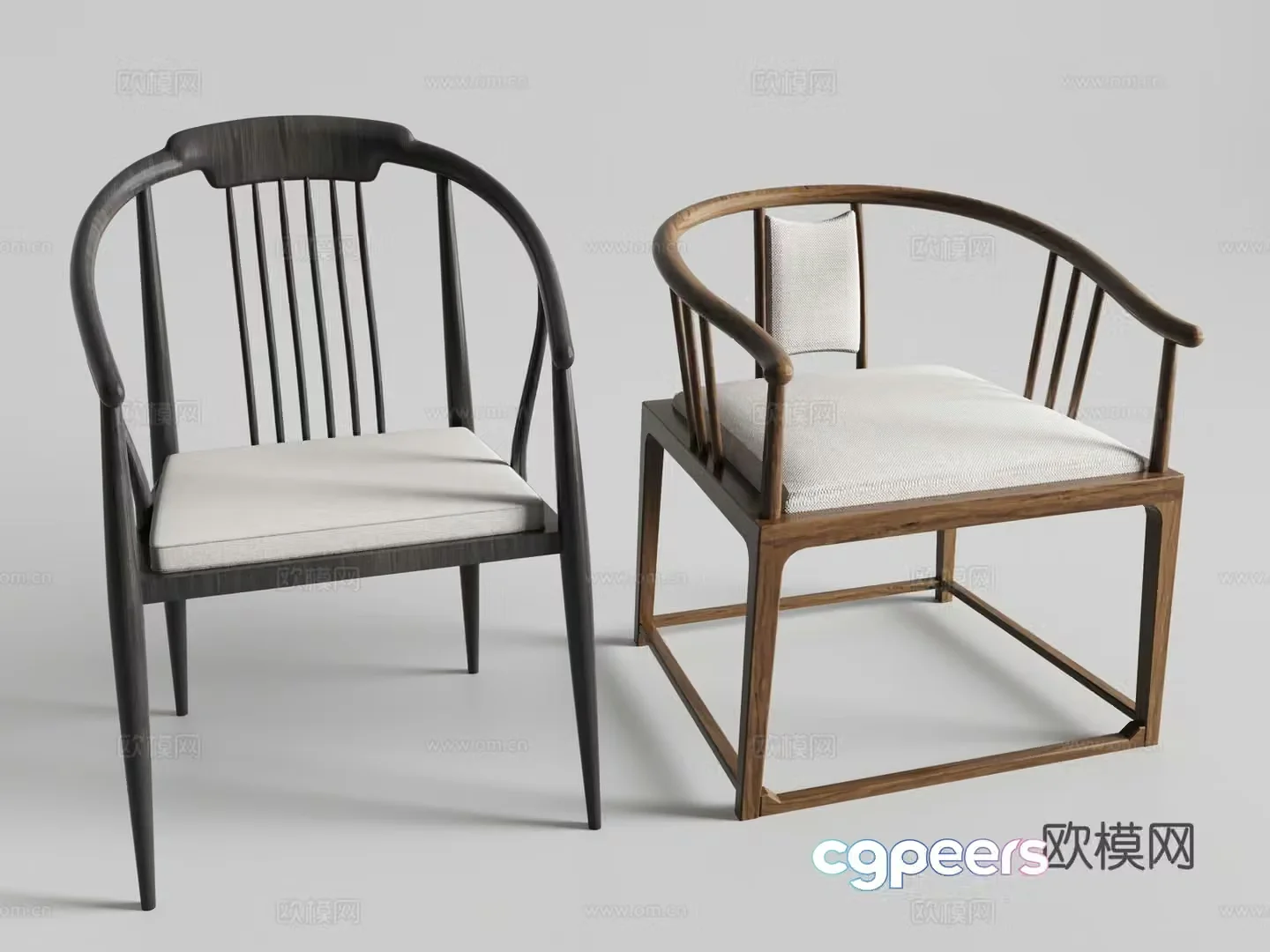 New Chinese chair 3d model