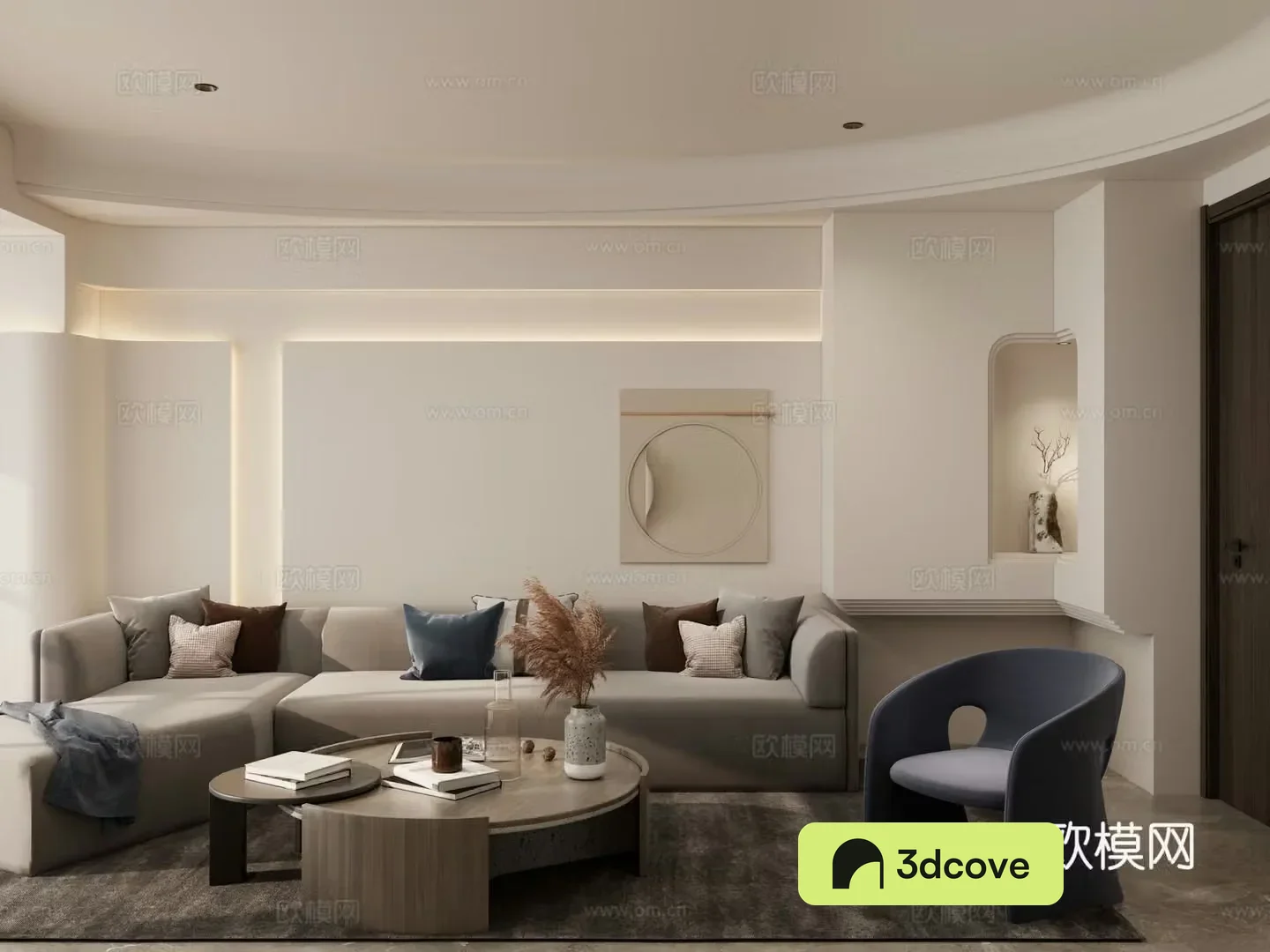 Cream style living room