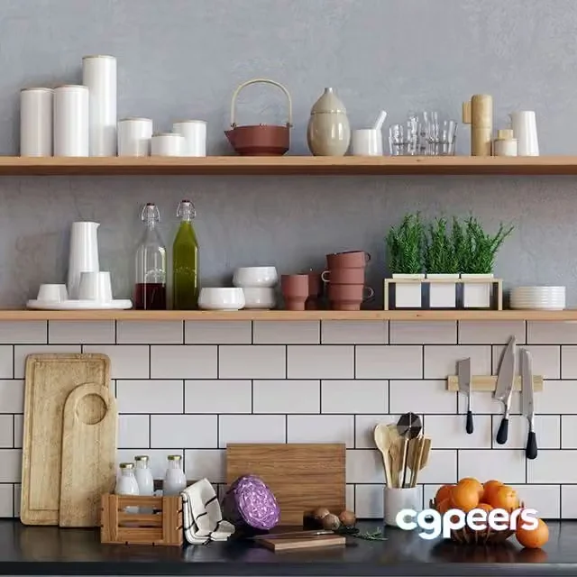 3ds Max Free – Set Skagerak cuisine