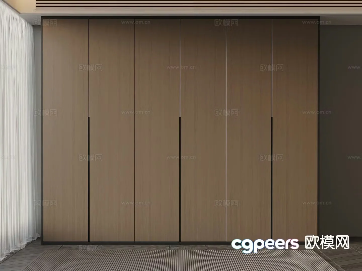 Italian wardrobe 3d model