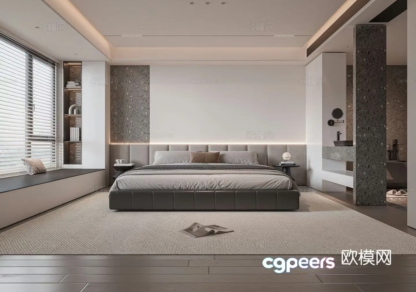 Modern bedroom accessories leisure chair head chandeliers without main lamp shape ceiling wardrobe 3d model