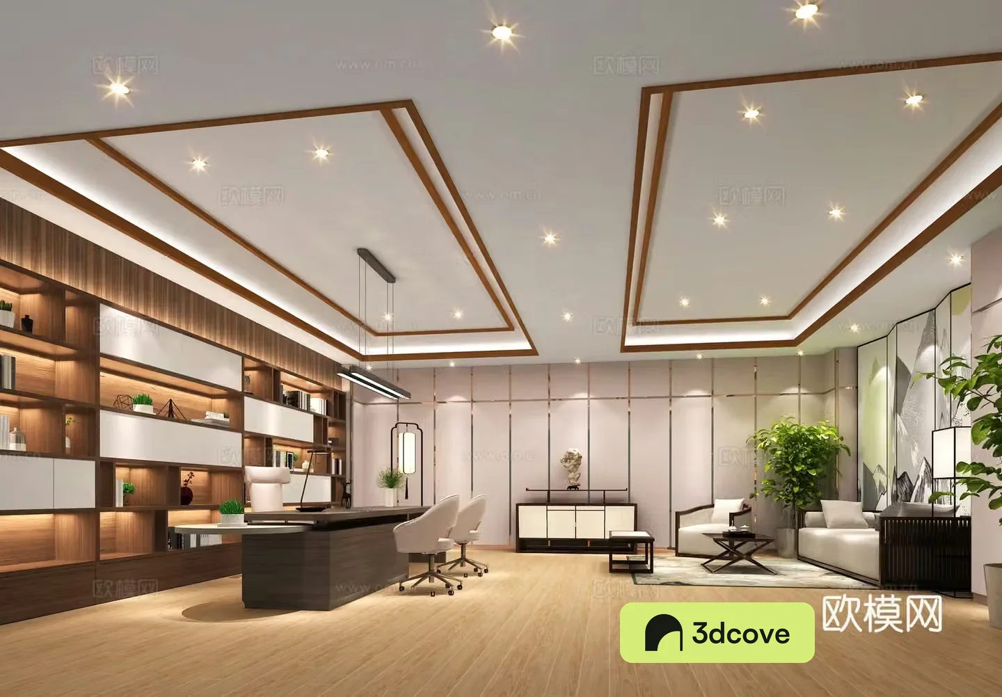 New Chinese style chairman’s office general manager’s office