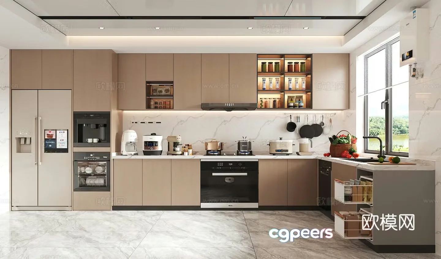 Kitchen Cabinet Kitchen Design Cabinet Design Kitchen Cabinet 3D Model
