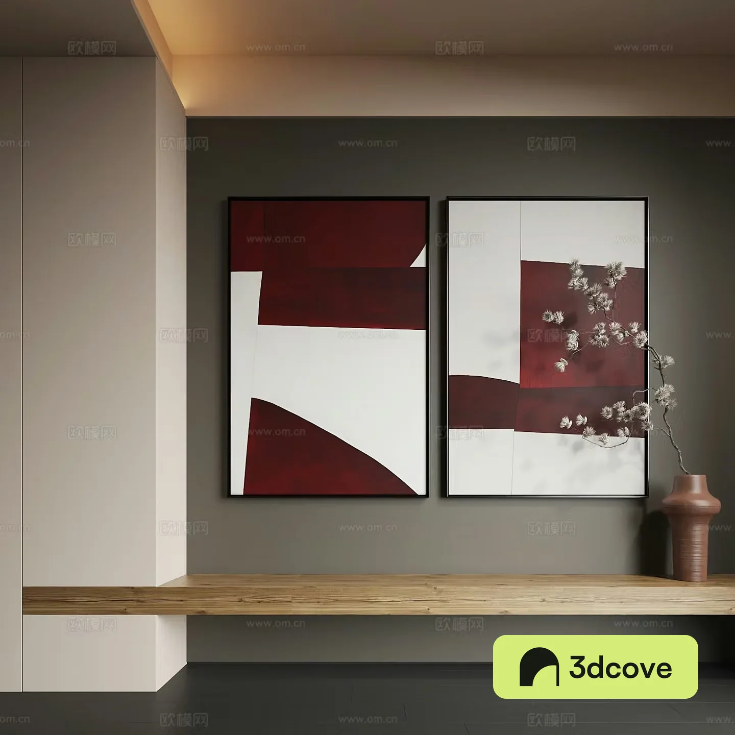 Modern hanging paintings Modern abstract hanging paintings Modern combination paintings Modern minimalist