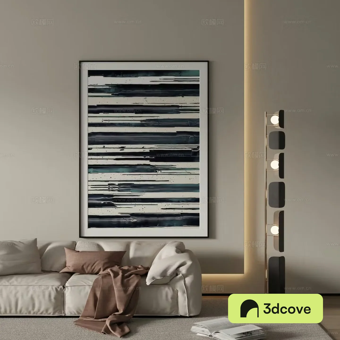Modern abstract painting decorative painting